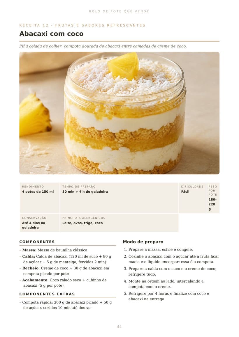 Página 7 do ebook Bolo de Pote que Vende